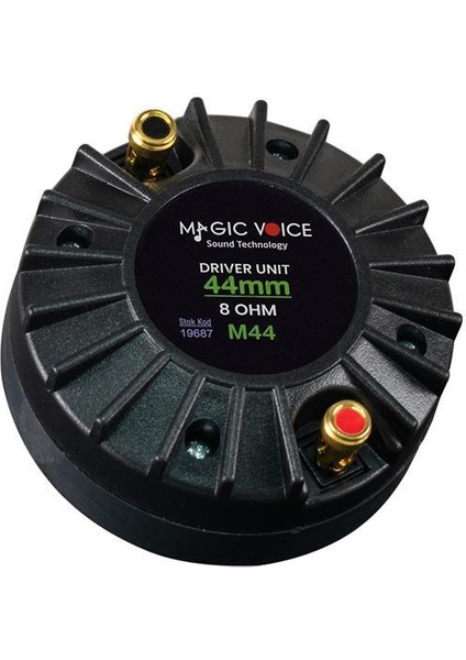 Magicvoice M-44/b 8 Ohm 44 mm 60 Watt Driver modelleri