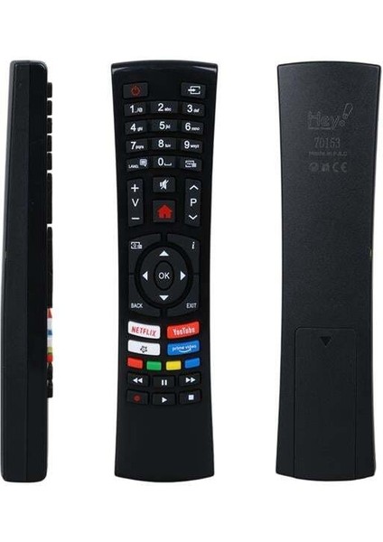 Küçük Kalıp Toshiba Ct-8528 Netflix Youtube Rakuten Tv Tuşlu Lcd Led Tv Kumanda