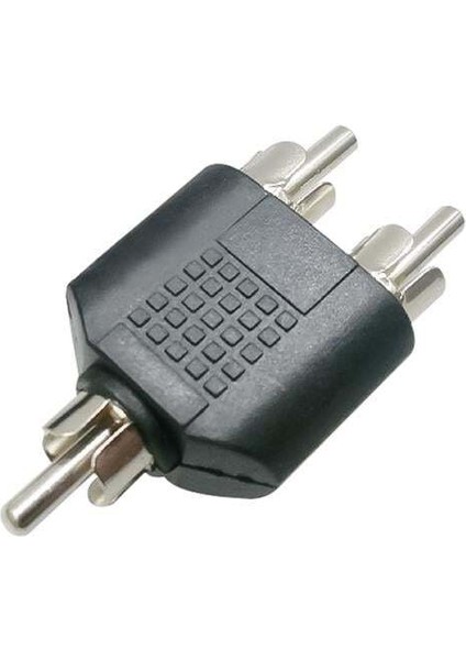 1 Rca Erkek / 2 Rca Erkek Çevirici Jack