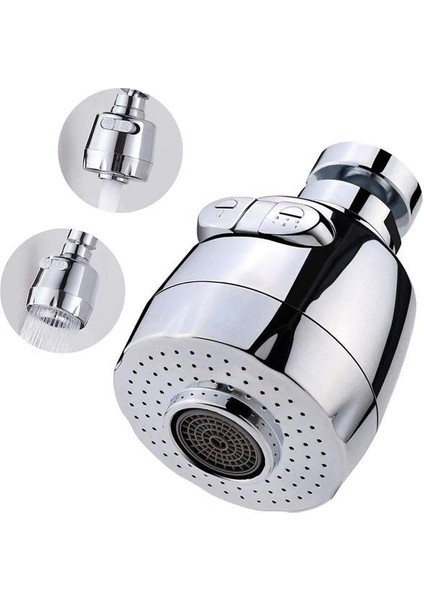 Sunup SN-27114 2 Kademeli Tasarruflu Musluk Başlığı 360 Derece
