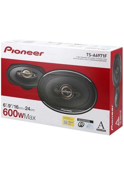 Pıoneer TS-A6971F 600 Watt 6x9 Oval Oto Hoparlör (2li Takım) modelleri