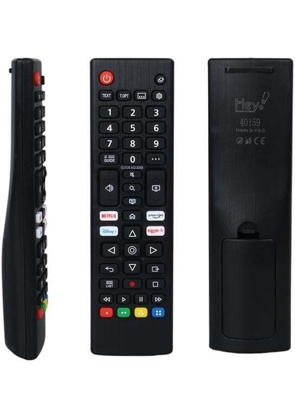 Lg Netflix Prime Video Disney Plus Tuşlu Lcd Led Tv Kumanda (Akb76040305)