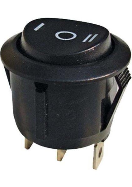 Powermaster PM-31598 Yuvarlak Anahtar Üç Konumlu 1.0.2 Işıksız