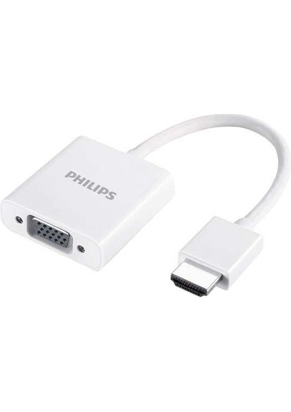 Philips SWR1620A/93 HDMI To Vga Laptop - Pc Monitör Görüntü Converter Çevirici (Projeksiyon Uyumlu)