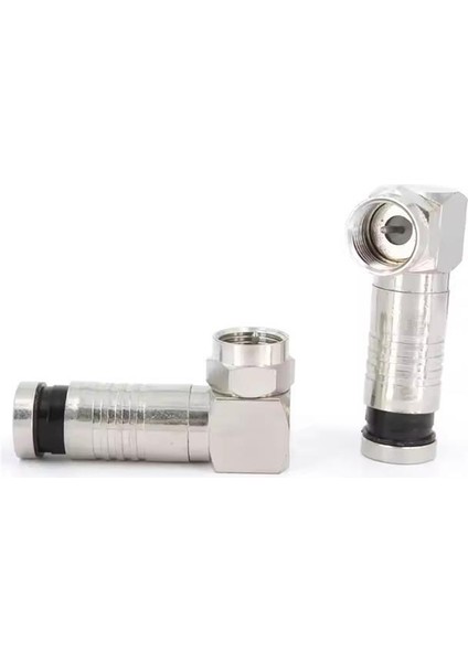 Nova Sıkmalı Rg6/u6 L Tipi Çevirmeli F Konnektör Özellikleri