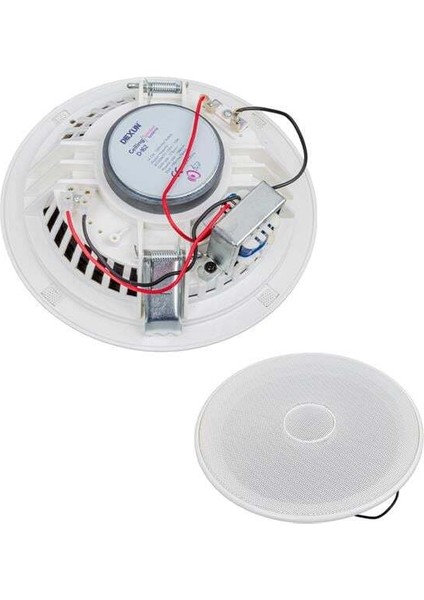 Dexun D-162 16CM 100V Max 50W Hat Trafolu Alçıpan Hoparlör (Tweeterli) fiyatları