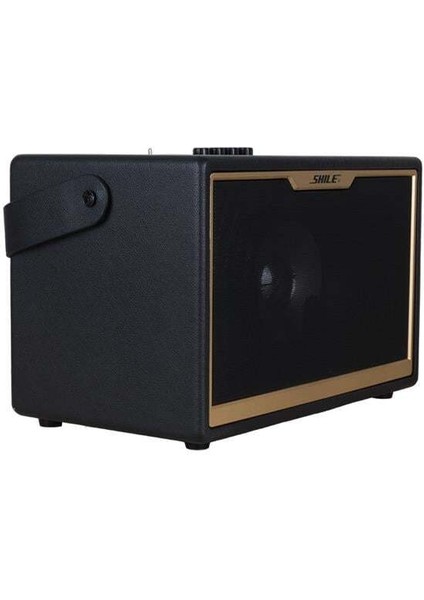 Shile SD-1 El Mikrofonlu Kumandalı USB/SD/BT Portatif Hoparlör fiyatları