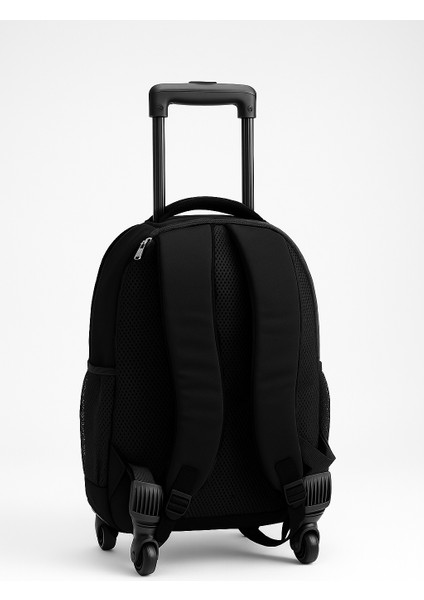 Çekçekli 4 Tekerlekli Sırt Çantası Siyah 1175 fırsatları