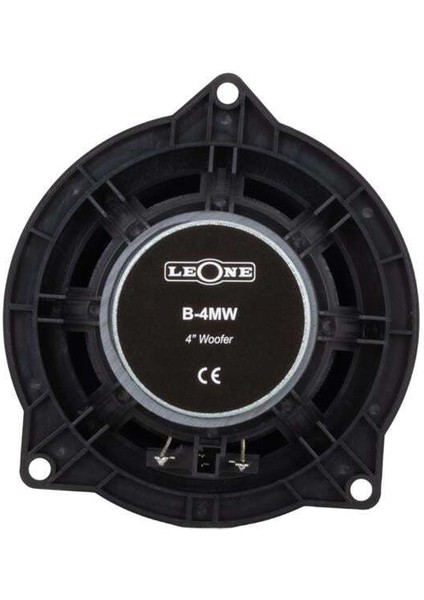 Leone B-4mw 10 cm 50 Watt Max 100 Watt Oto Hoparlör (Magnet: 60X10MM) fırsatları