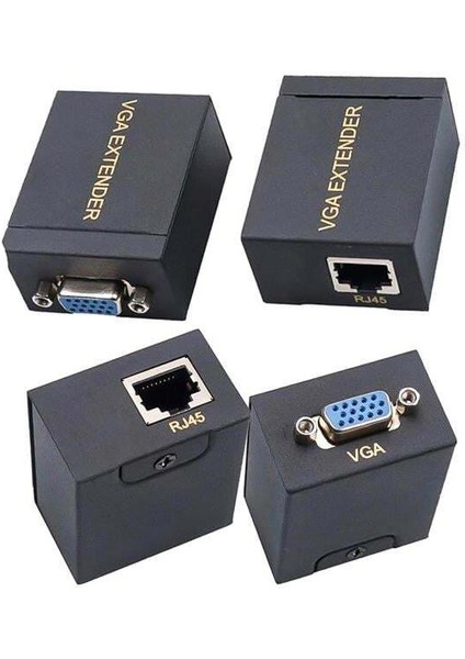 Powermaster PM-17297 VGA Cat5-Cat6 60 Metre Extender Uzatıcı fiyatları