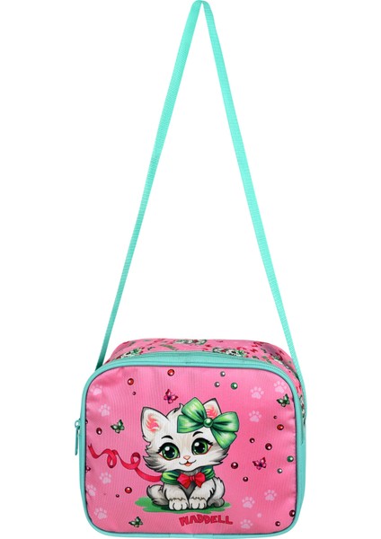 Waddell lisanslı Pembe Kedi Desenli Ilkokul Sırt Çantası,beslenme Çantası ve 2 Cepli Kalemlik indirimleri