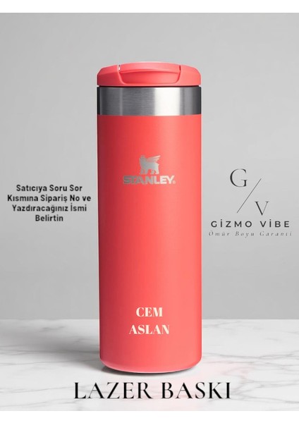 Kişiselleştirilebilir The Aerolight Transit Mug 0.47 Lt / 16 Oz Koyu Yeşil