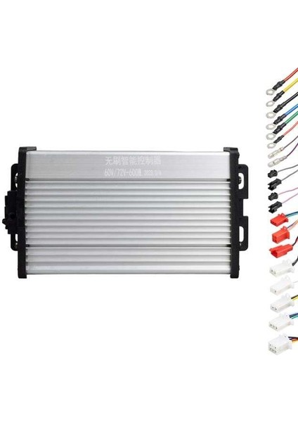 Powermaster SD-21466 60V-72V 600 Watt Elektrikli Bisiklet ve Scooter Beyni Akıllı Güç Kontrol Beyin Ünitesi