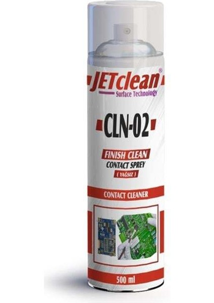 Jetclean Cln-02 500 ml Kontak Yağsız Sprey