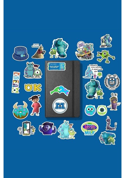 Monsters, Inc. Sticker Paketi /bullet Journal Defter Çıkartma Ajanda Laptop Etiket