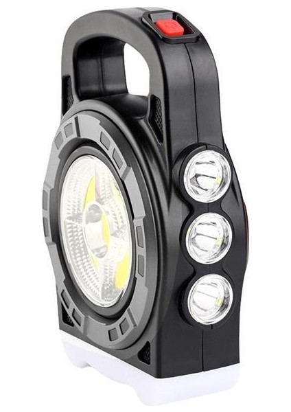 Powermaster HB-6678C Cob Ledli 20 Watt 3 Kademeli Şarjlı USB Çıkışlı Solar Lamba modelleri