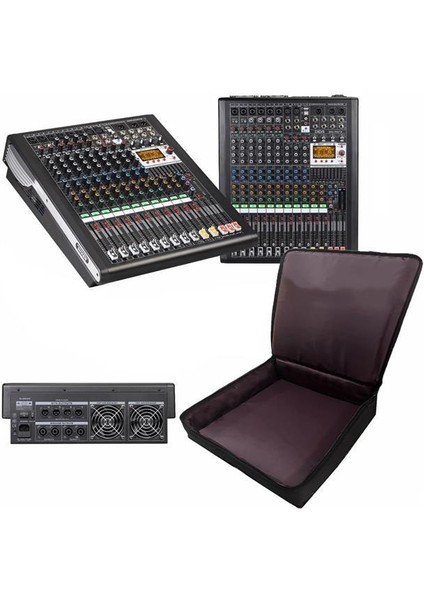 Dds DPX-PRO12 4X1250 Watt 12 Kanal Power Mixer