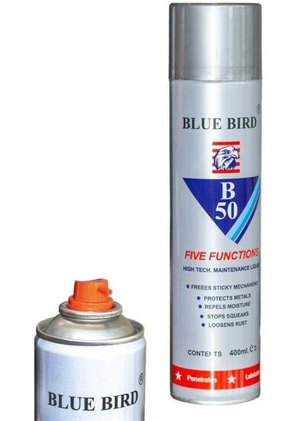 Blue Bird B-50 Spreyi 400ML Aşınma ve Pası Önleyen Etkili Sprey