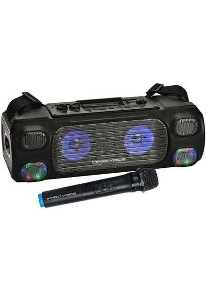 Magicvoice MV-7001 Vhf El Mikrofonlu Usb-Sd-Bluetooth Işıklı 40 W Taşınabilir Şarjlı Seyyar Anfi fiyatları
