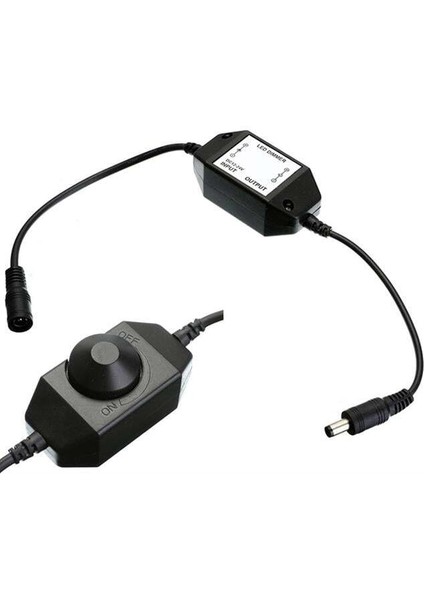 Powermaster DC12V-DC24V 2A Tek Renkli Şerit LED Dimmer Işık Şiddeti Kontrolü fiyatları