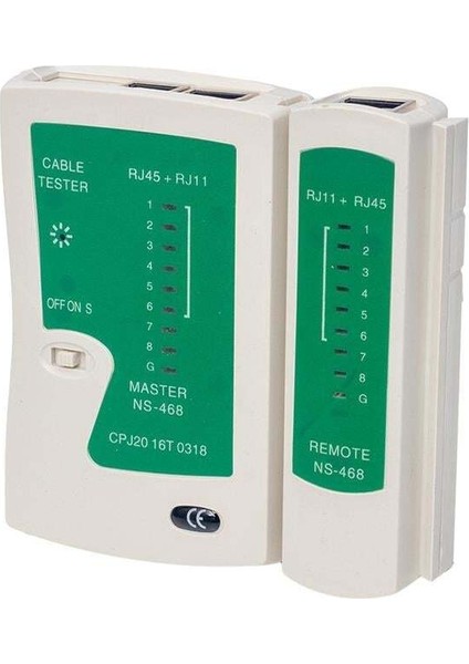 Powermaster Rj 45-Rj 11 Kablo Test Aleti PM-2335