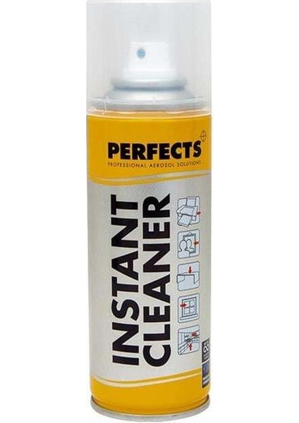 Perfects Instant Cleaner Sarı Kapak Temizleme Köpüğü (200 Ml)