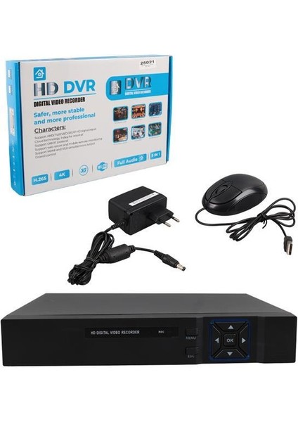 Drk Nvr 8010 10 Kanal 8mp H265+ Nvr Kayıt Cihazı modelleri
