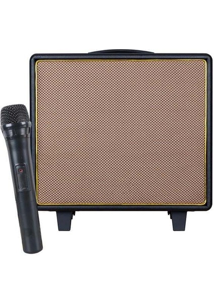 Shile GT-10 El Mikrofonlu USB/SD/BT Taşınabilir Hoparlör