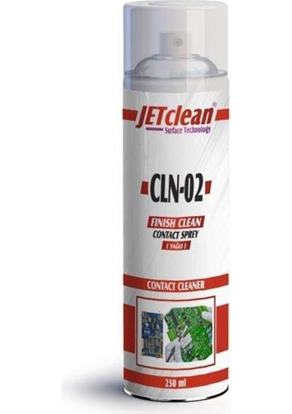 Jetclean Cln-02 250 ml Kontak Yağlı Sprey