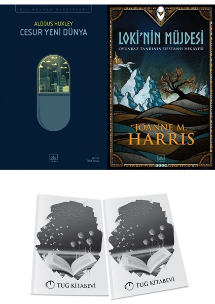 Cesur Yeni Dünya ve Loki’nin Müjdesi 2li Set + Hediyeli