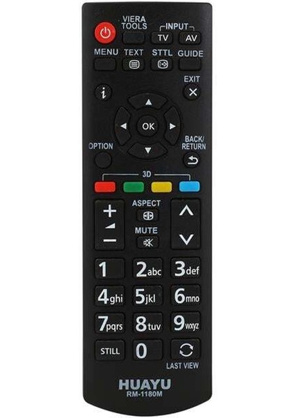 Panasonic RM-1180M Universal Lcd-Led Tv Kumandası