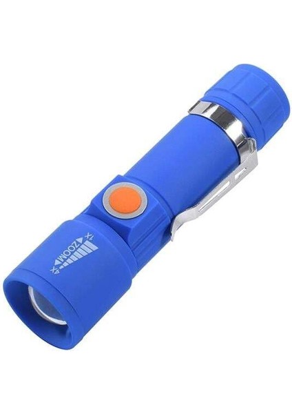 Powermaster MX-616S USB Şarjlı 3 Modlu Plastik Kasa Mini El Feneri Özellikleri