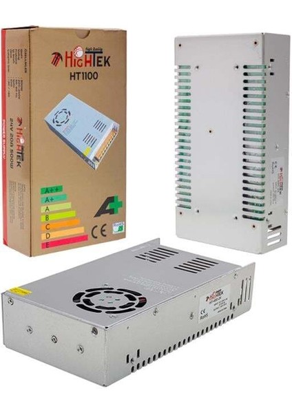 M-Power 24V 20A 500W Metal Kasa Adaptör fiyatları