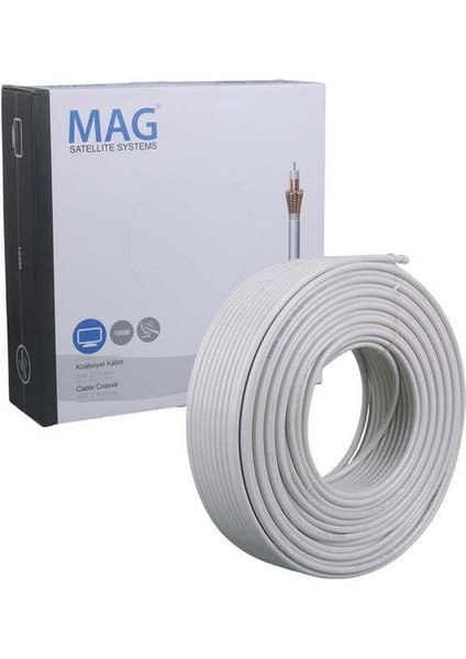 Rg6-U4 Plus Trishield Anten Kablosu 100 Metre fırsatları