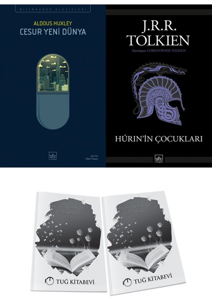Cesur Yeni Dünya ve Hurin’in Çocukları 2li Set + Hediyeli