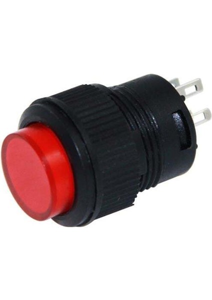 IC-180C Yuvarlak 3p Işıklı 16MM Basmalı Kalıcı Buton