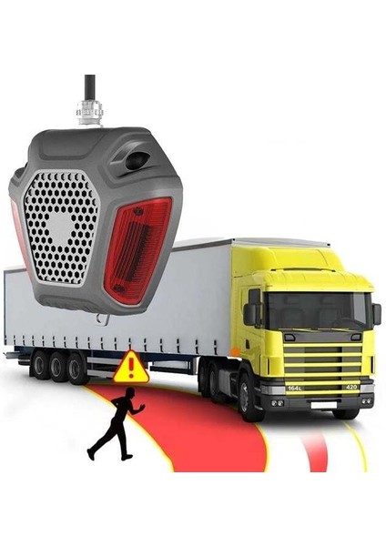 Powermaster PM-21671 Tır - Kamyon Kör Nokta Uyarı ve Acil Aydınlatma Cihazı - Sensörsüz (Türkçe Dil)