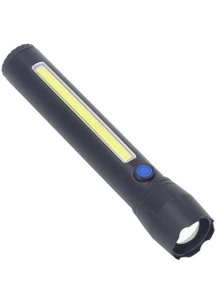 Powermaster PM-16754 Şarj Edilebilir Zoomlu Cob LED El Feneri
