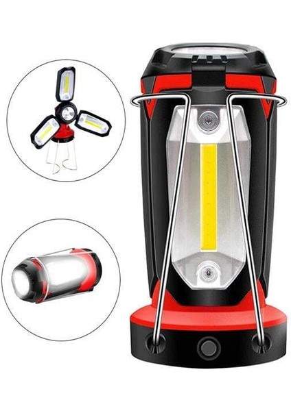 Powermaster MX-8801 Çok Fonksiyonlu Çalışma - Kamp Lambası