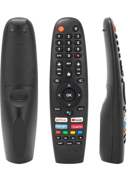 Onvo OV50F900-OV55F900 - Dijitsu - Saba - Profilo Netflix-Youtube-Prime Video-Google Play Tuşlu Ses Komutlu LCD LED Tv Kumandası