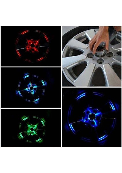 Sunup LED Işıklı Araba Tekerlek Göbek Kapağı fiyatları