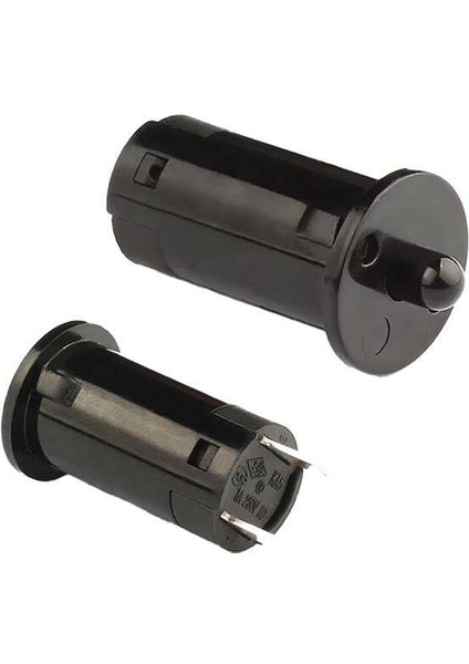 IC-187A Kapak Switch Ø12MM (Nc) Normalde Kapalı Kontak PBS-25B Siyah