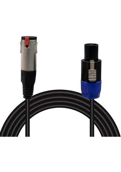 LD384 Specon Erkek - Canon Dişi Çevirici 1 Metre Kablo