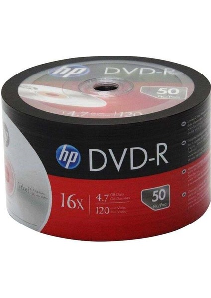 HP DME00070-3 4.7 GB Boş DVD-R 50'li Paket