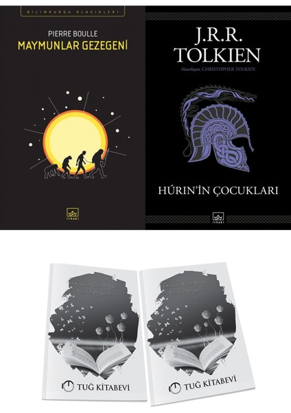 Maymunlar Gezegeni ve Hurin’in Çocukları 2li Set + Hediyeli