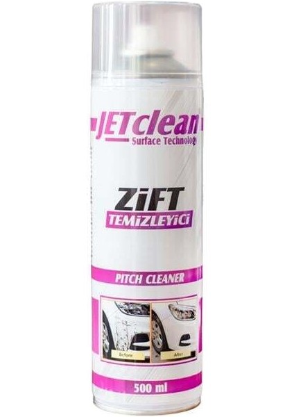 Jetclean Zift Temizleyici Sprey 500ML