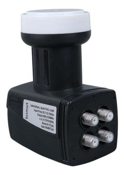 T&Smart 0.1dB Ultra HD 4K Universal Dörtlü Santral Lnb