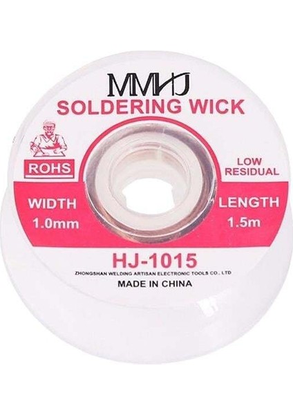 Powermaster 1.0 mm 1.5 Metre Lehim Alma Teli HJ-1015