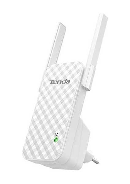 A9 | WiFi 4 Menzil Genişletici | 300 Mbps Hız | 2 Harici Anten | Tek Tuşla Kolay Kurulum | Tüm Modemlerle Uyumlu | 100 m² Kapsama