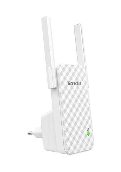 A9 | WiFi 4 Menzil Genişletici | 300 Mbps Hız | 2 Harici Anten | Tek Tuşla Kolay Kurulum | Tüm Modemlerle Uyumlu | 100 m² Kapsama